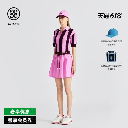 G/FORE吉福官方春夏女士高尔夫服装FLARED SKIRT短裙