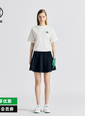G/FORE吉福官方春夏女士高尔夫服装PULLOVER短袖T恤