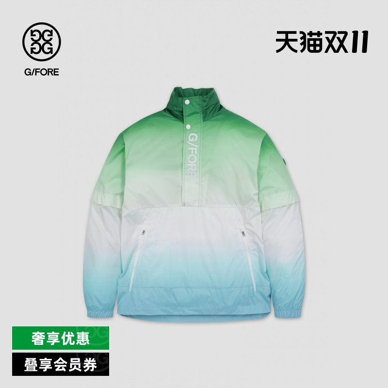 G/FORE吉福官方男士高尔夫服装GRADIENT ANORAK夹克外套