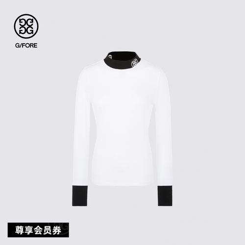 G/FORE吉福官方春夏新品女士高尔夫服装MOCKNECK BASELAYER打底衫