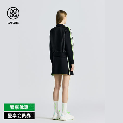 G/FORE吉福官方春夏女士高尔夫服装KNIT JACKET夹克外套