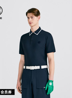 G/FORE吉福官方春夏新品男士高尔夫服装JERSEY POLO针织POLO衫