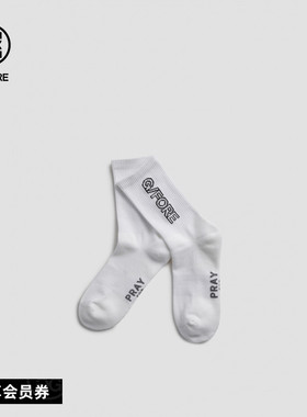 G/FORE吉福官方秋冬SLOGAN CREW SOCKS袜子