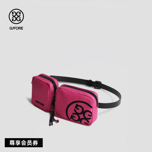 G/FORE吉福官方秋冬TWO POCKET BELT BAG腰包