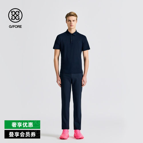 G/FORE吉福官方春夏男士高尔夫服装SOLID NYLON短袖POLO衫