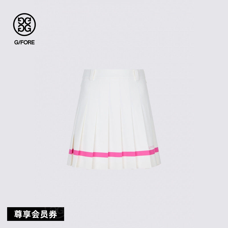 G/FORE吉福官方早秋新品女士高尔夫服装PLEATED SKIRT百褶裙