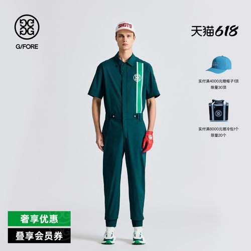 G/FORE吉福官方春夏男士高尔夫服装JUMPSUIT连体衣
