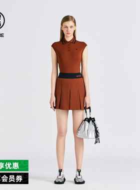 G/FORE吉福官方早秋新品女士高尔夫服装POLO SLEEVELESS无袖衫