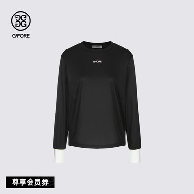 G/FORE吉福官方女士高尔夫服装CREWNECK圆领衫