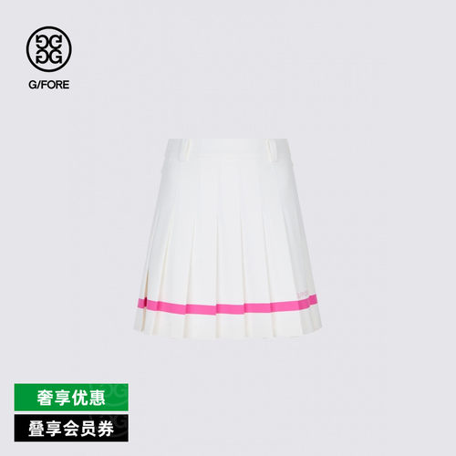 G/FORE吉福官方女士高尔夫服装PLEATED SKIRT百褶裙