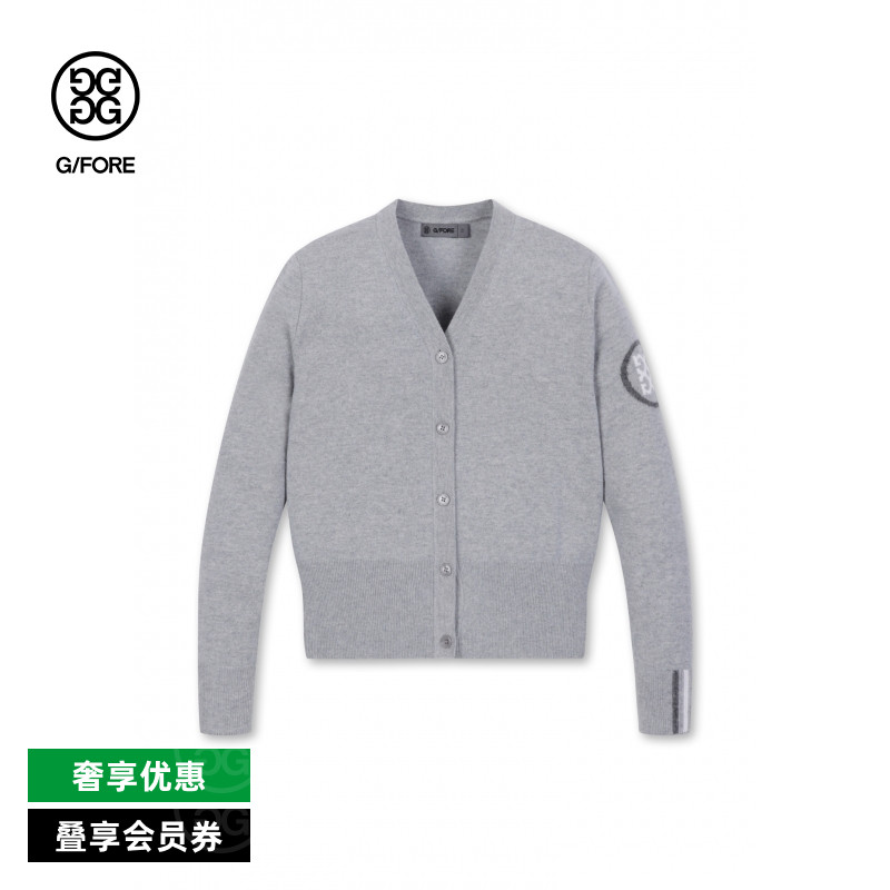 G/FORE吉福官方女士高尔夫服装CARDIGAN针织衫