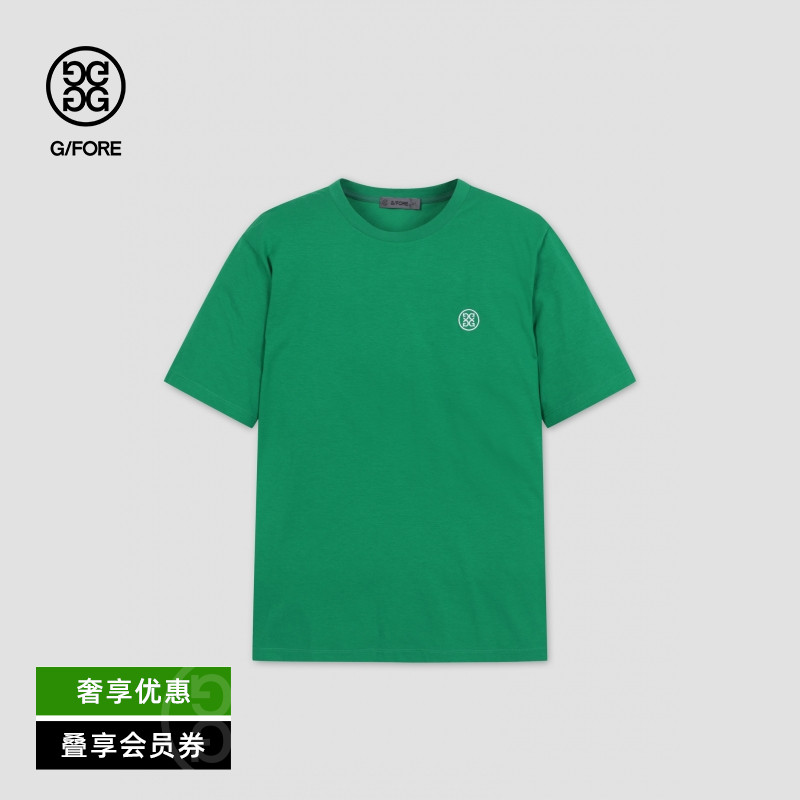 G/FORE吉福官方男士高尔夫服装GRAPHIC ROUND针织短袖T恤衫