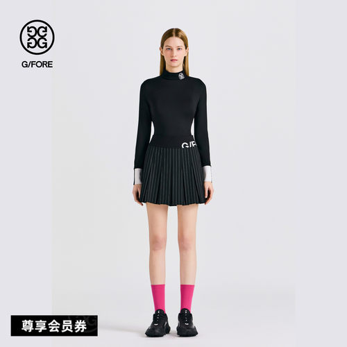 G/FORE吉福官方春夏新品女士高尔夫服装PLEATED SKIRT短裙