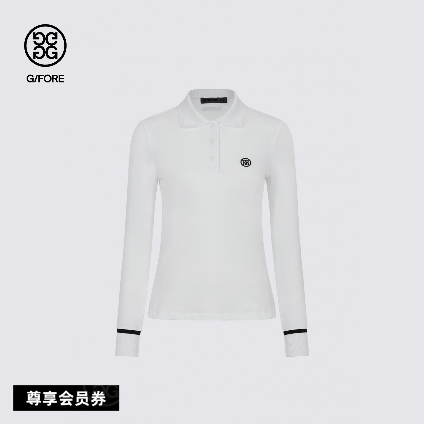 G/FORE吉福官方早秋新品女士高尔夫服装WARM TOUCH POLO长袖POLO图片