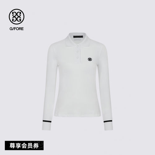 G/FORE吉福官方早秋新品女士高尔夫服装WARM TOUCH POLO长袖POLO