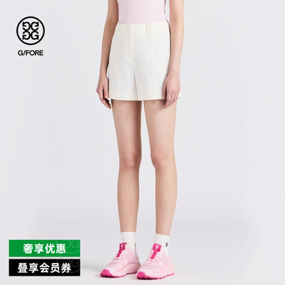 G/FORE吉福官方秋冬女士高尔夫服装MID WAISTED SHORT短裤