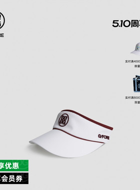 G/FORE吉福官方春夏高尔夫球帽COLOUR VISOR空顶帽
