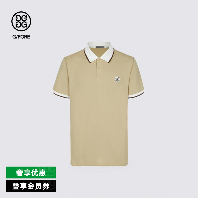 G/FORE吉福官方男士高尔夫服装SOLID PIQUE短袖POLO衫图片