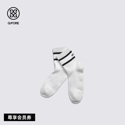 G/FORE吉福官方早春新品STRIPE LOW SOCK男士高尔夫运动袜