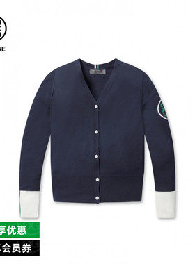 G/FORE吉福官方女士高尔夫服装V CARDIGAN针织衫