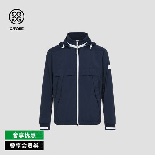 G/FORE吉福官方春夏男士高尔夫服装FULL-ZIP JUMPER夹克外套