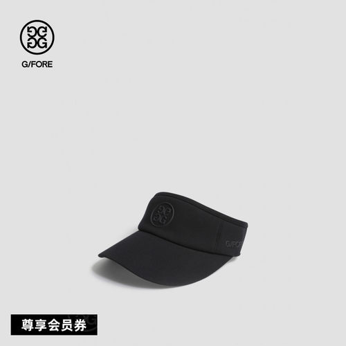 G/FORE吉福官方春夏SIGNATURE VISOR女士高尔夫球帽空顶帽