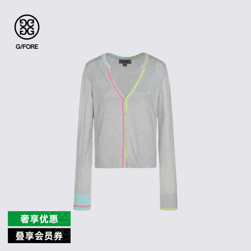 G/FORE吉福官方女士高尔夫服装CARDIGAN开衫