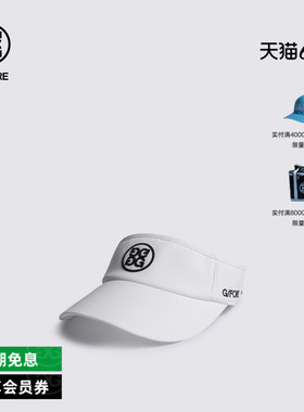 G/FORE吉福官方春夏新品ELASTIC VISOR空顶帽