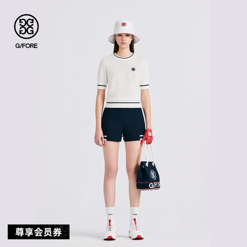 G/FORE吉福官方春夏新品女士高尔夫服装BANDED SHORT短裤