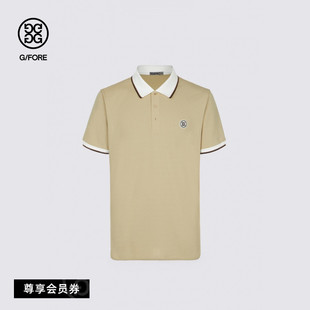 PIQUE 高尔夫服装 SOLID POLO衫 FORE吉福官方早秋新品 男士