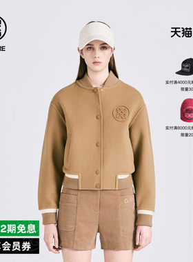 GFORE吉福官方秋季新品女士高尔夫服饰WOOL JACKET飞行员夹克