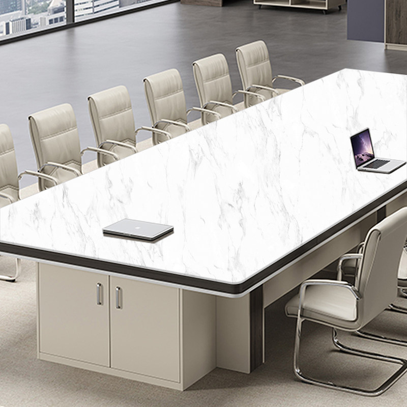 高档软玻璃会议桌垫防水免洗简约