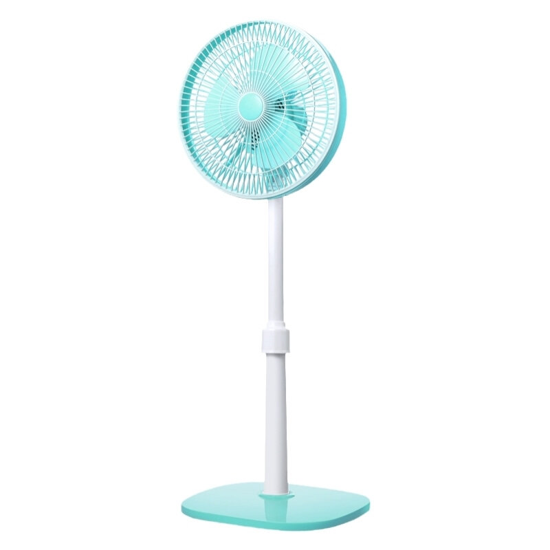 新品Electric fan floor household mute shaking headV telescop