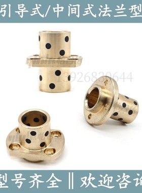 OFR11/OFR12/OFR21/OFR22无油衬套/铜合金引导式/中间式法兰型