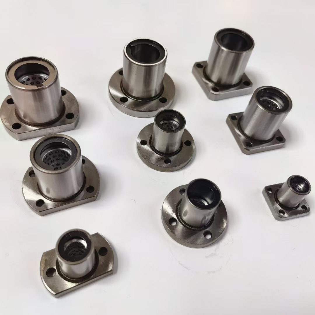 现货供应带法兰线性滚珠