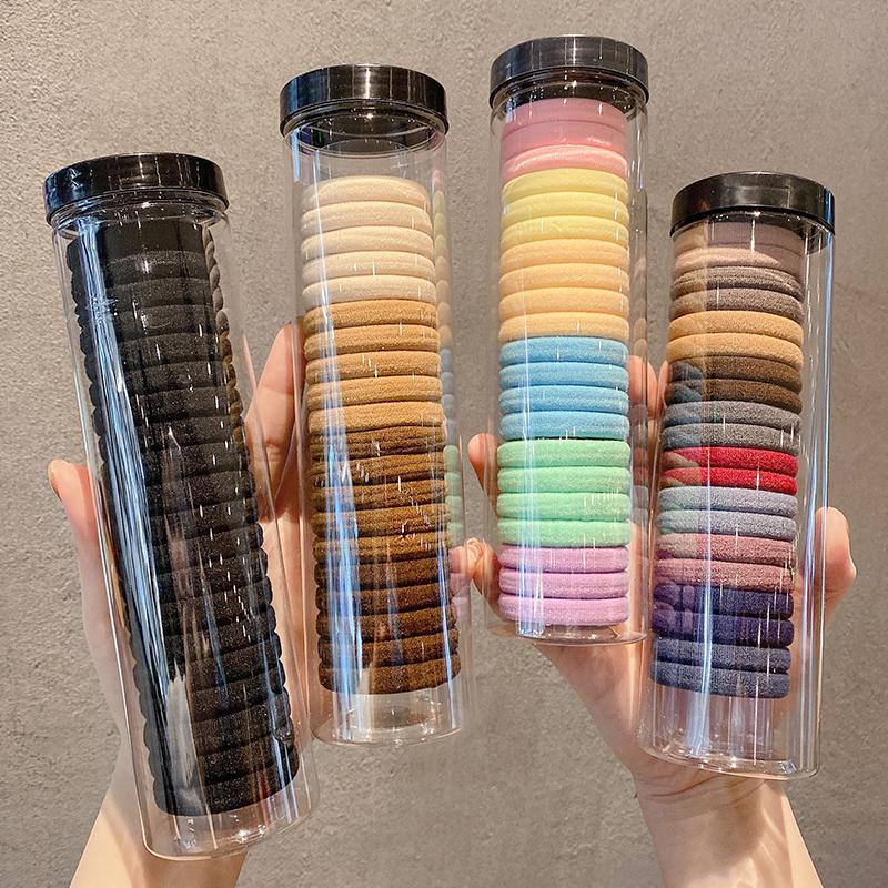 无接缝高弹力皮筋成人发圈