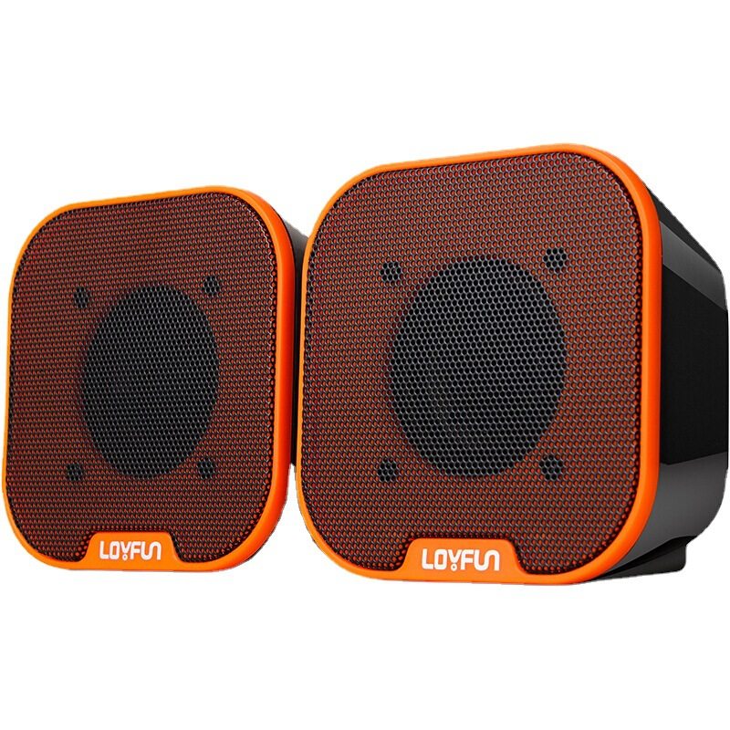 乐放LF-807电脑USB有线音响 笔记本电脑小音箱桌面小音响