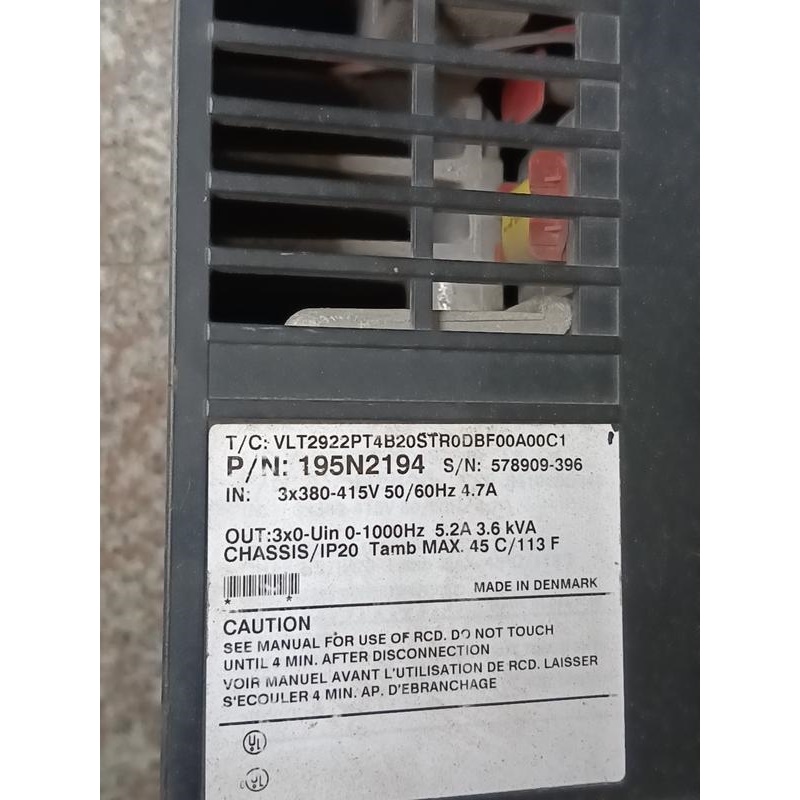 丹弗斯变频器3.6KV，195N2194，，可议价-封面