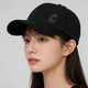 潮牌棒球帽硬顶时尚 复古字母刺绣鸭舌帽运动男女遮阳帽子显脸小