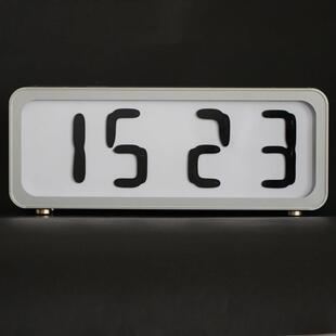 磁流体时钟磁流体时钟毒液时钟磁流体钟流磁体钟台钟桌面钟表钟表