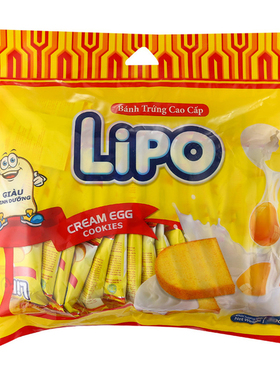 Lipo面包干135g 260g多种口味越南进口网红小零食蛋糕休闲食品