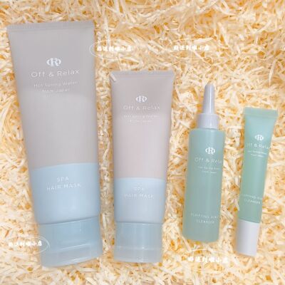 offrelax洗发水发膜OR温泉净澈清爽控油滋养修护清洁去屑丰盈蓬松