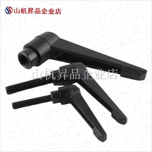可调位紧定手柄螺丝7字型L型可调节锁B紧把手M5M6M8M10M12M16.