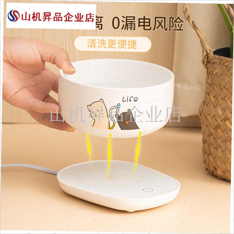 猫咪恒温饮水机猫用酸奶机陶瓷猫碗自动加热猫R猫专用水碗宠物用.