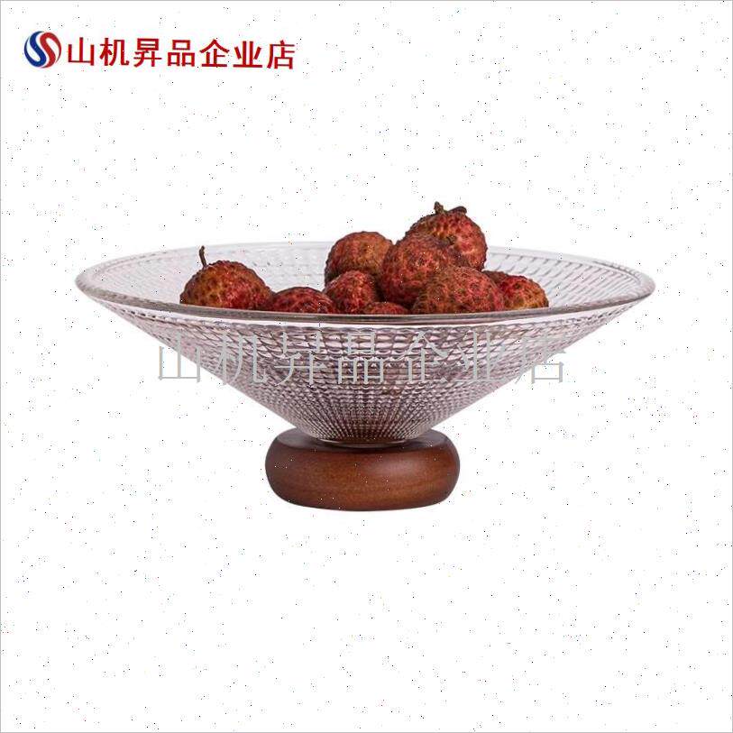 水果盘客厅茶几家用果篮s精致水晶塑料果盘高档糖果干果零食摆放.