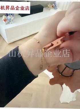 戴手炼辅助器带齿鳄鱼夹珠宝手炼首饰佩戴工具R多功能钩子懒人神.