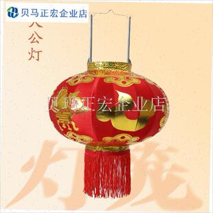 闽南可插香天公灯户外p防晒折叠家用天宫灯绸布防雨诞谢敬神红灯