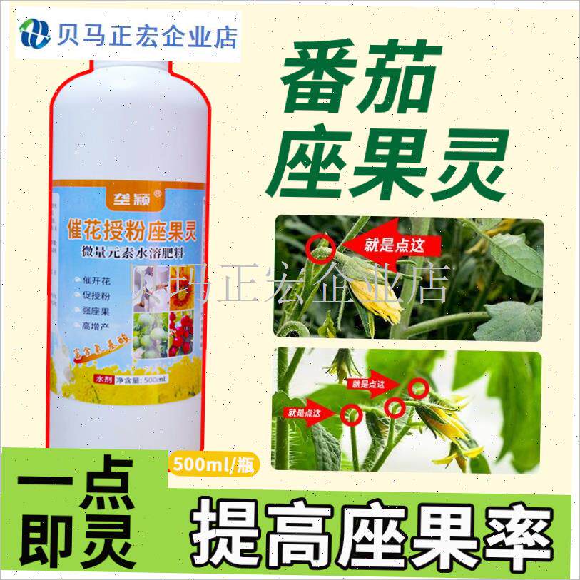 西红柿点花药小番茄坐果灵催y花授粉药保花保果防落果卷叶专用神