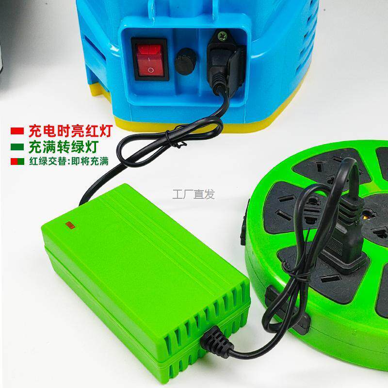 农用电动喷雾器充12v锂电