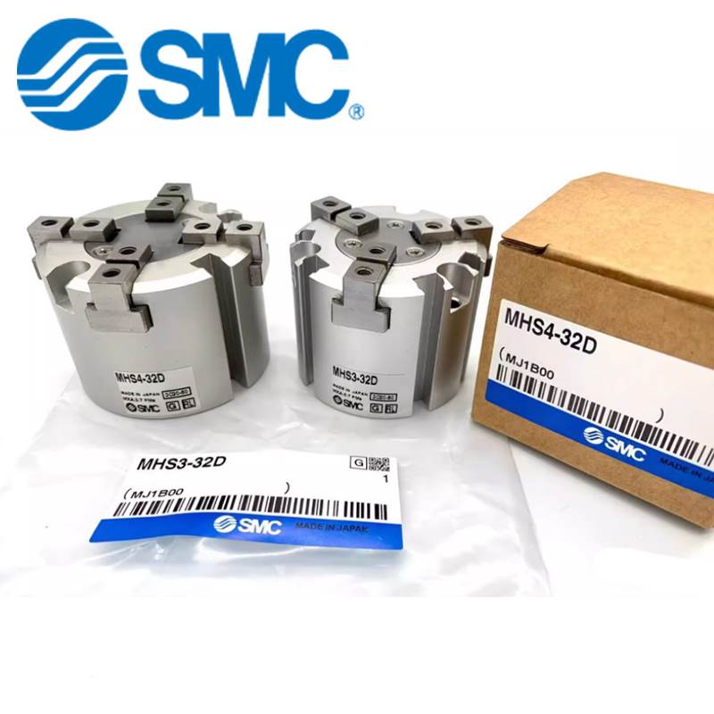 SMC手指气缸MHS2/MHS3/MHS4-16D/20D/25D/32D/40/50D/63D/80/100D